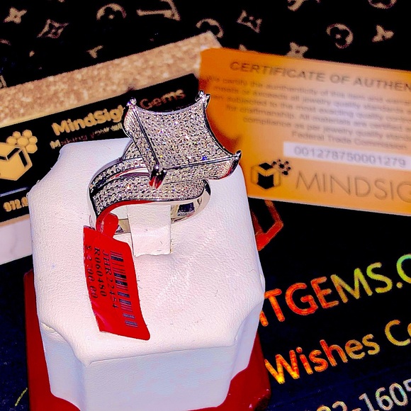 CERTIFIED Real Diamond Ring NOT CZ NOT FAKE. SALE - Picture 1 of 7